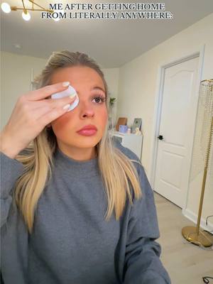 A post by @darcymcqueenyyy on TikTok caption: melting off the mascara tests my patience😵‍💫 #makeupremover #girlythings #fyp #forthegirls #makeup #grwm #mascararoutine #makeupremoving #asmr #asmrsounds #girls #grwmroutine #makeuproutine 