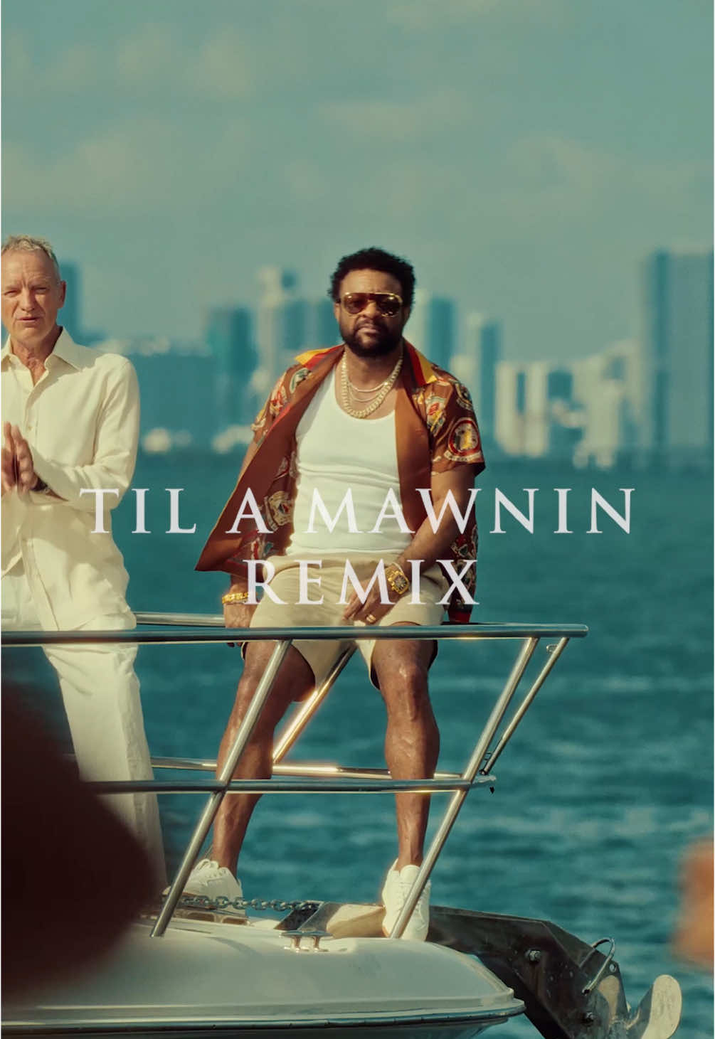 A post by @direalshaggy on TikTok caption: VIDEO OUT NOW!! Til a mawnin REMIX!!!  Sting x Shaggy wit di combination. 🇬🇧🇯🇲 Director🎥 Jay Will (Game Over) @jaywillfilms