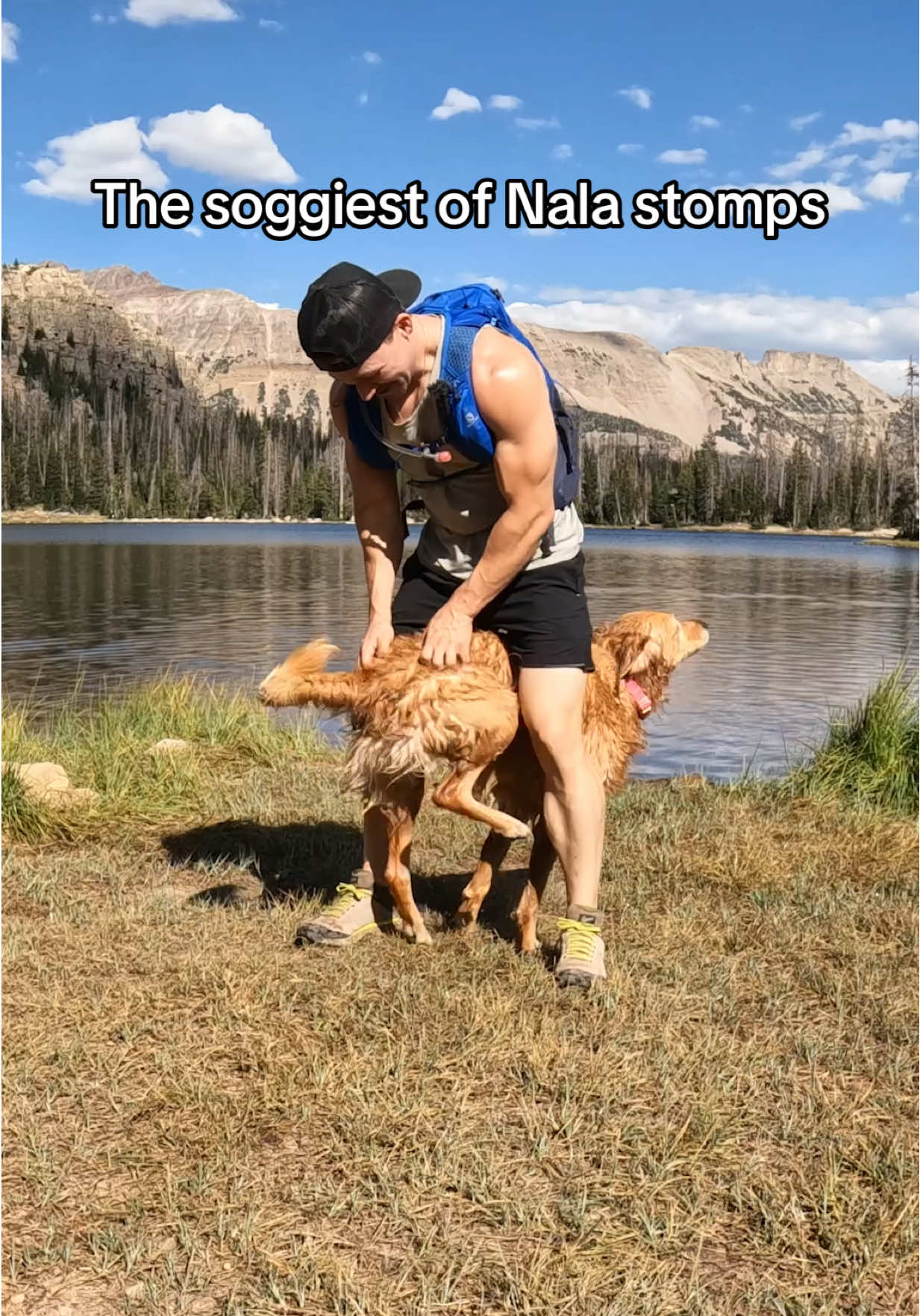 A post by @adventuringwithnala on TikTok caption: In honor of soggy stomps season approaching, I have put together a small compilation of the soggiest Nala stomps. I love when we get full liftoff and double stomps 🤣