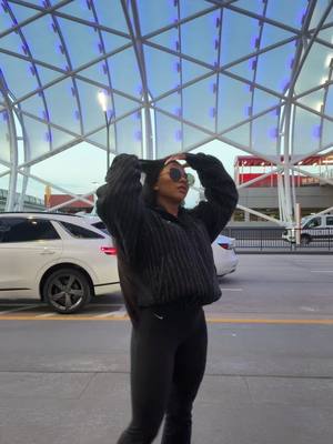 A post by @jordanchiles on TikTok caption: Made it to ATL! Stop one of my 4 day tour😂😂😂