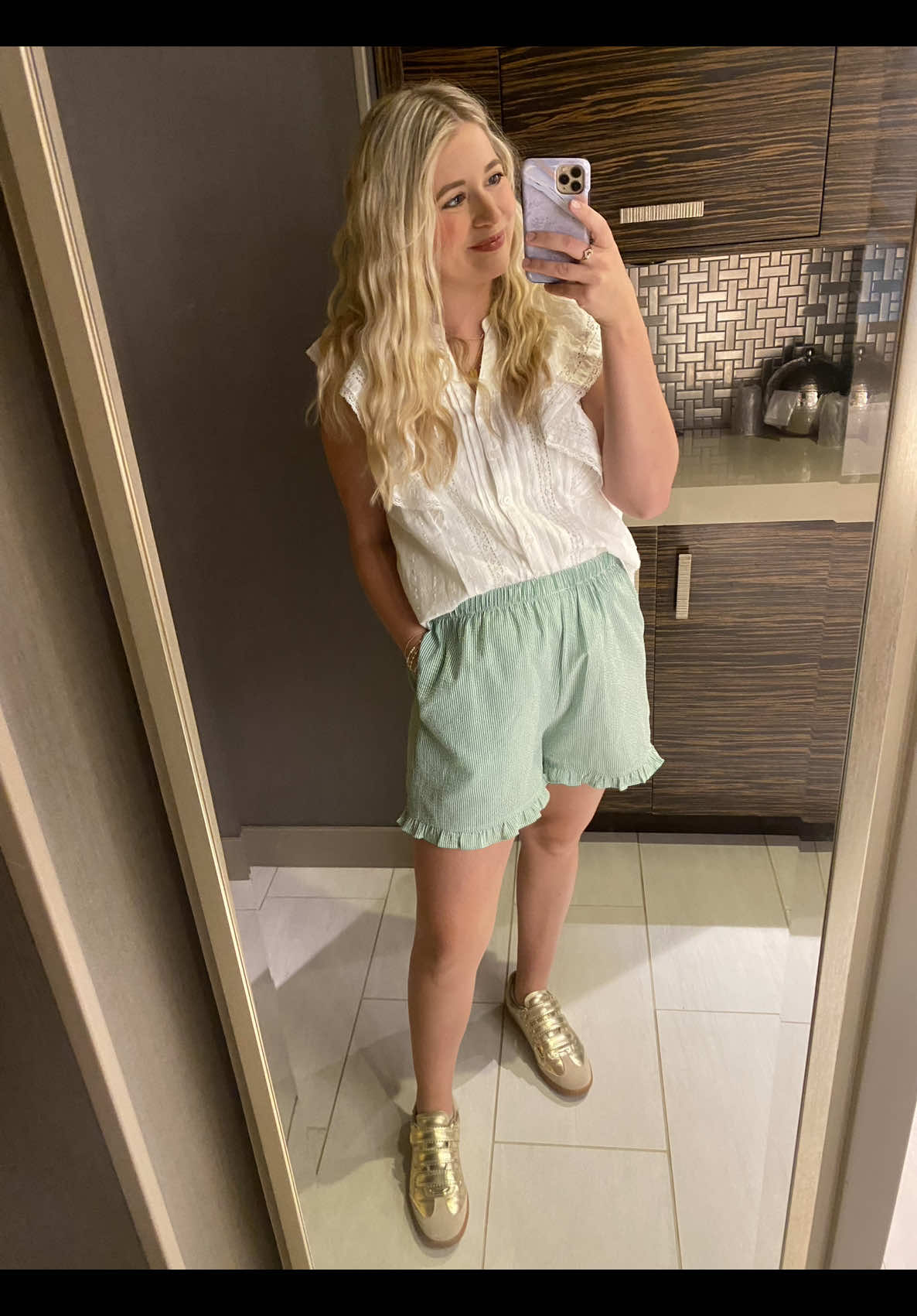 A post by @shandi_lyn on TikTok caption: @Ruby and Yaya OOTD! #OOTD  #summer #summeroutfit #summerfashion #fashion #boxershorts 