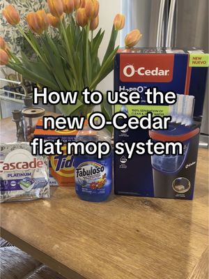 A post by @momthatlovestoclean on TikTok caption: A quick how to video on the new O-cedar / Vileda mop system. Hit the direct link on my profile page to see the system. Also, don’t miss out on my spring cleaning. E-book sale going on now.  #clean #cleaning #cleanhome #mopping #cleaning video #CleaningHacks #CleaningTips #CleaningHack #mopsquadhandbook