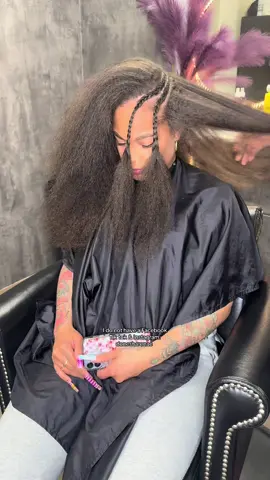 A post by @donesharenae on TikTok caption: Show this video to someone who think we wear weave because we don’t have long hair 💕🥰 #ClevelandHairstylist #QuickWeave #gluelessquickweave #naturalhair 