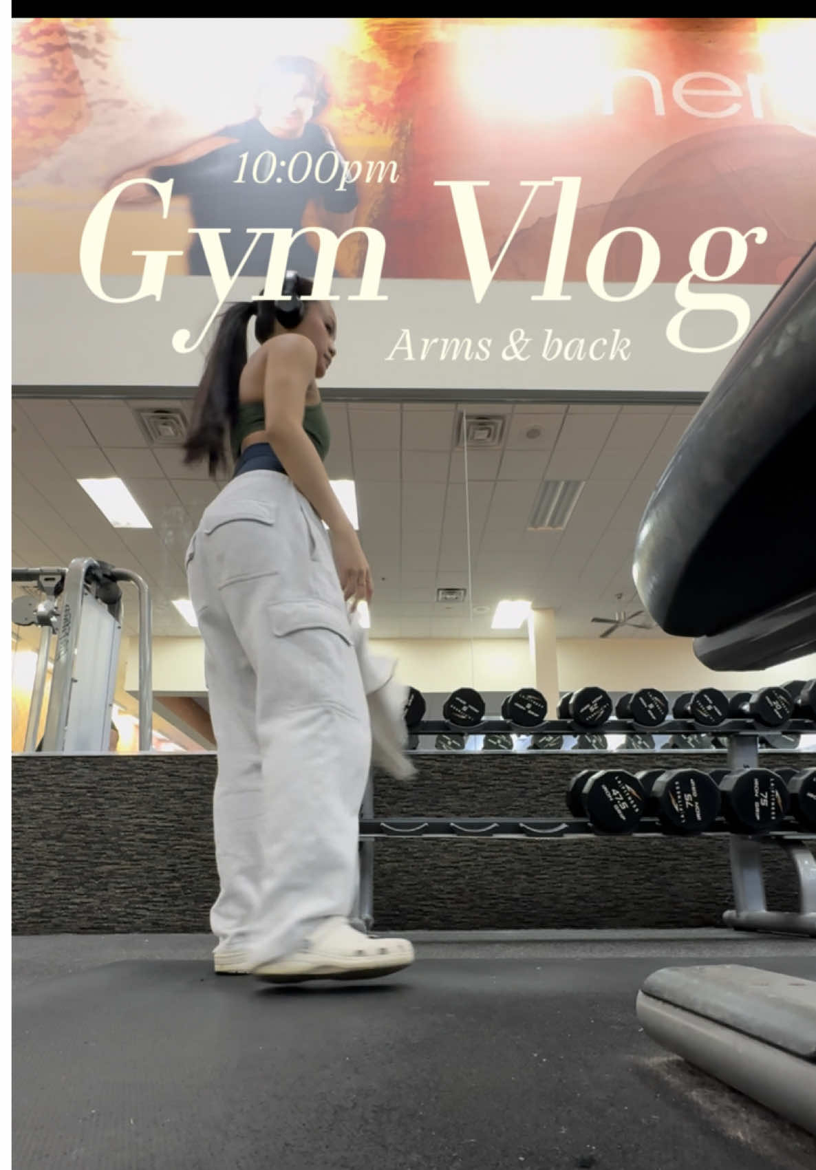 A post by @khristinegarciuh on TikTok caption: Best friend workouts = best kind of therapy 💪🏼😮‍💨 @jayce  🤍 #fitness #gymtherapy #vlog #yapsession 