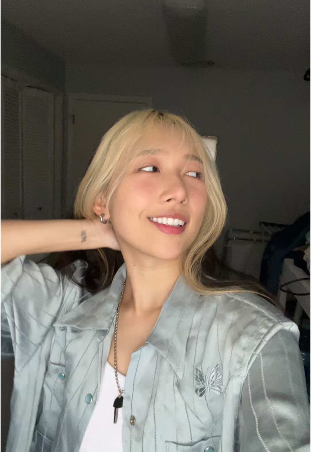 A post by @hannahbahng on TikTok caption: keep you close like a tattoo ;)