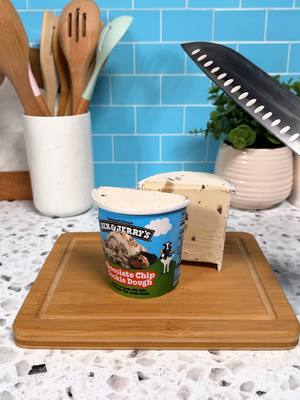 A post by @benandjerrys on TikTok caption: Split one with us? 🥄 #benandjerrys #icecream 