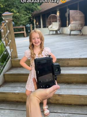 A post by @tasiaalexis on TikTok caption: I wasn’t prepared for this day 👩‍🎓#PreKGraduation #KindergartenHereSheComes 