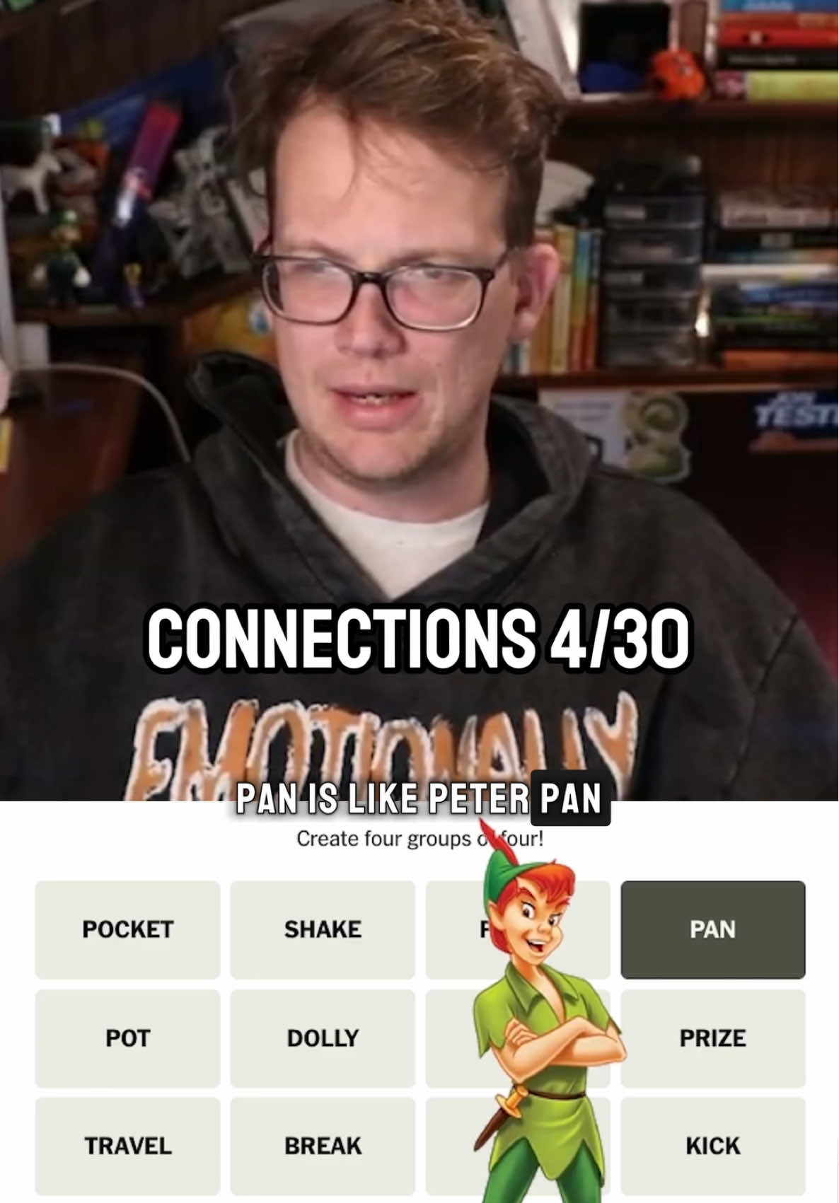 A post by @hankgreen1 on TikTok caption: Green is SUCH A GOOD CATEGORY #connections 