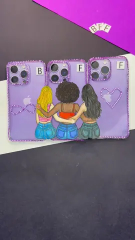 A post by @yasminartdrawing on TikTok caption: Tag your BFF 💖 Marque suas melhores amigas! 📱😍 #diy #bff #Bestfriend