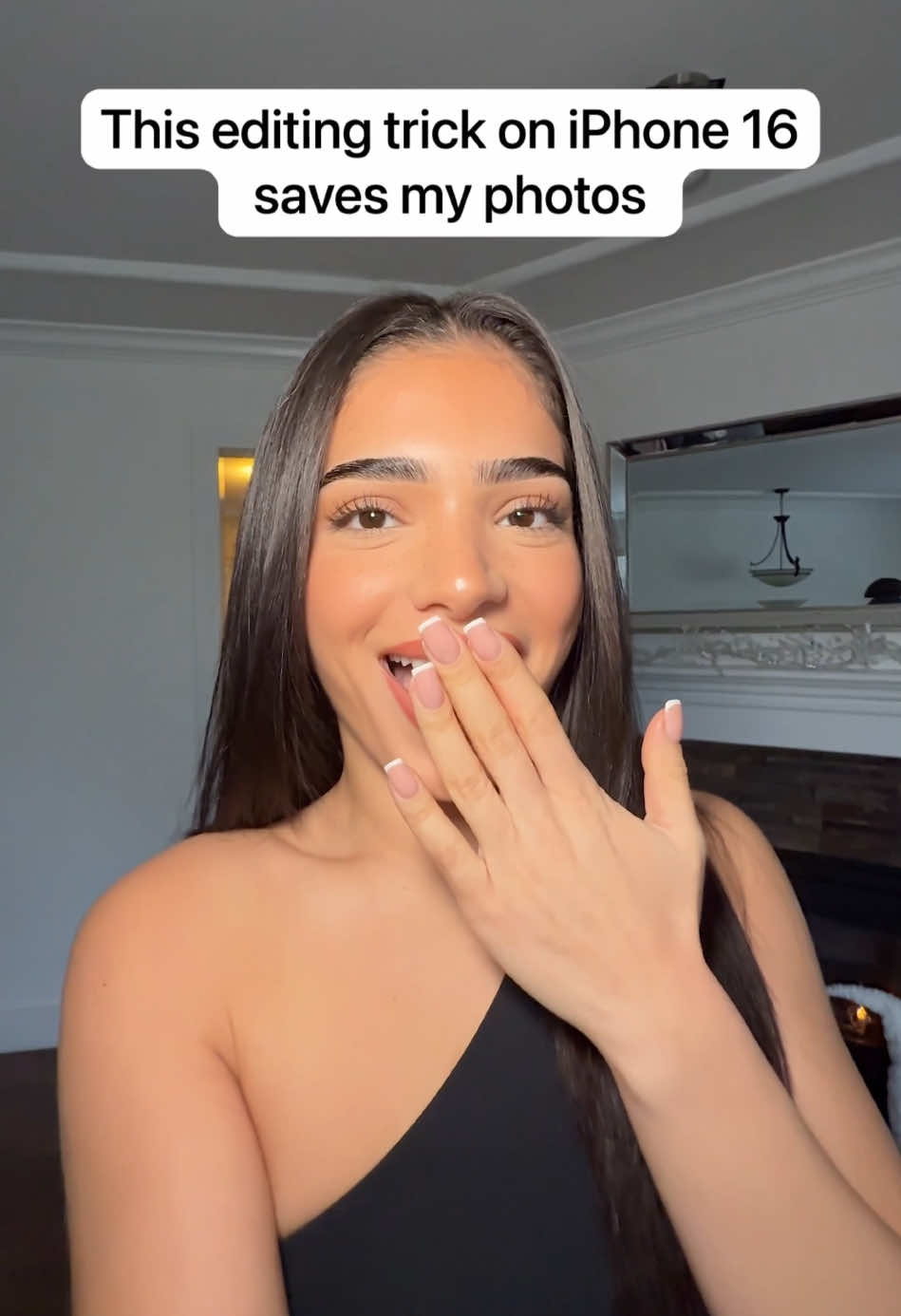 A post by @apple on TikTok caption: @kiyana <3 tidies up her shot with iOS’s Image Clean Up in Photos on iPhone 16. 🧼✨ Here’s how she did it ⬇️ • Tap to edit your photo. • Select the object you want gone. • Apple Intelligence handles the rest. Created by @kiyana.ebrahimi. Shared by Apple. Music: “Glow Up” by @DJ_Dave  #AppleMagic #iOS18 #AppleIntelligence #ImageCleanup