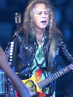 A post by @metallica on TikTok caption: “Marvel at his tricks…” #Metallica