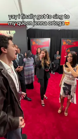 A post by @harry.daniels on TikTok caption: MY QUEENNNNN #jennaortega #hurryuptomorrow #lionsgatepartner 