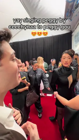 A post by @harry.daniels on TikTok caption: i luv u peggy #peggygou #dancemusic #ceechynaa 