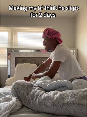 A post by @muizandjae on TikTok caption: Like how you mad but got my bonnet on 😒😭🤣🤦🏽‍♀️#fyp #trending #CapCut #viralvideo #muizandjae #foryoupage #fypシ #foryoupagе #fun #fypシ゚viral #foryoupage❤️❤️ #fy 