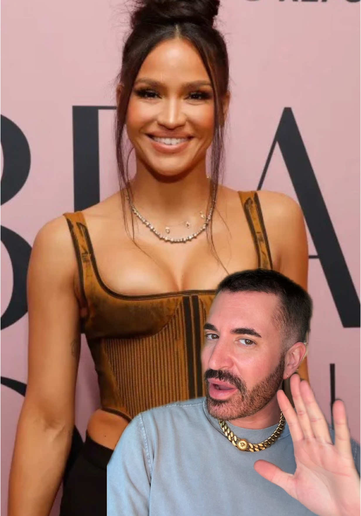 A post by @mvstevens on TikTok caption: Let’s support Cassie… stream her music, and make her dreams come true 😍  #supportcassieventura #diddy #cassie #celebrity #beverlyhills #greenscreen 