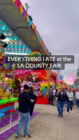 A post by @losangeles_eats on TikTok caption: @LA County Fair 🎡🎢 runs NOW through May 26th, 2025 - it’s open Thursdays through Sundays, as well as Monday Memorial Day (May 26th) 🎟️