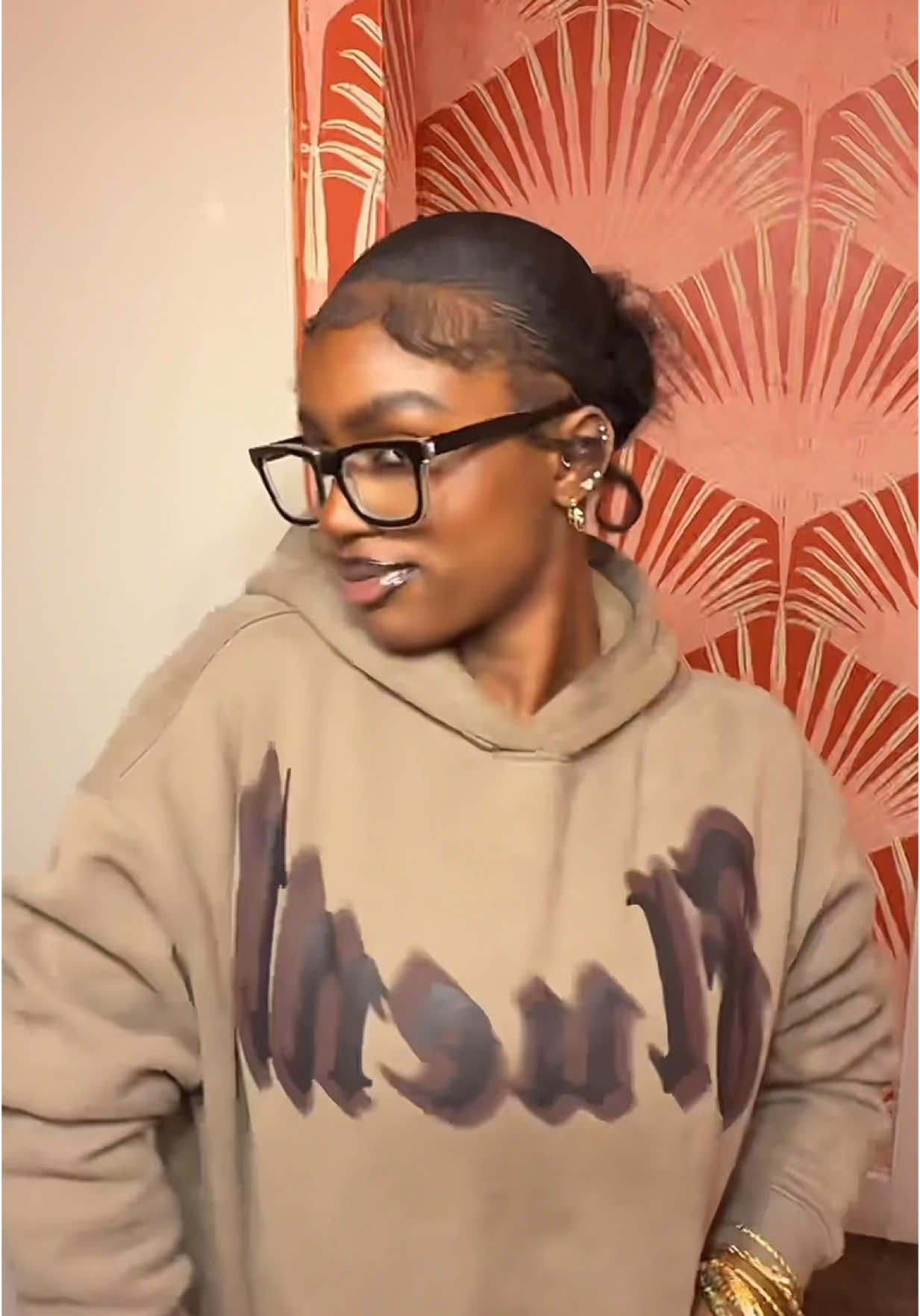 A post by @hbelllla on TikTok caption: for a clean look slick back and glasses never fails @Lensmart you can get %off using code “bellla” #glasses #prescriptionglassses #bluelightglasses