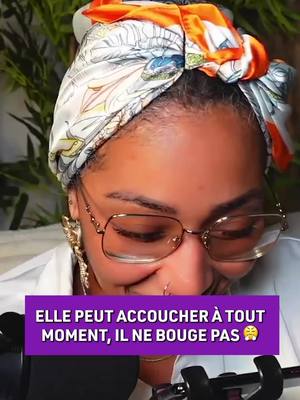 A post by @ranelle_brown on TikTok caption: Elle peut accoucher à tout moment,  son mari ne l'aide pas... #famille #grossese #aide #StoryTime #choc #irresponsable #enceinte #amour #LoveDrama #HistoireVraie #