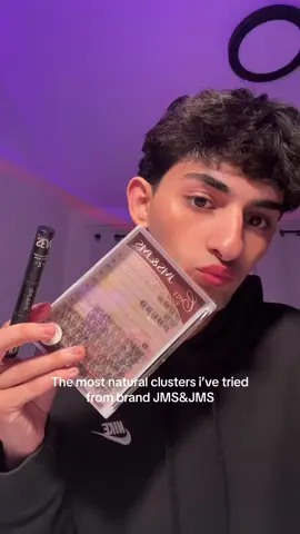 A post by @notgeorgejreige on TikTok caption: Love love love #foryoupage #eyelashes #lashclusters 