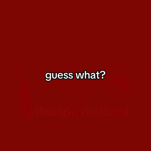 A post by @thoughtswithred on TikTok caption: #fyp #viral #redthoughts #Love 