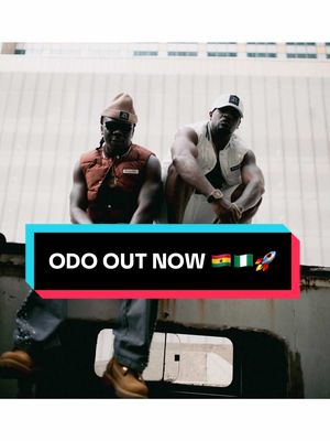 A post by @stonebwoy on TikTok caption: ODO, out now! 🇬🇭🇳🇬🚀 Big chune, go run it up now. @peterpsquare