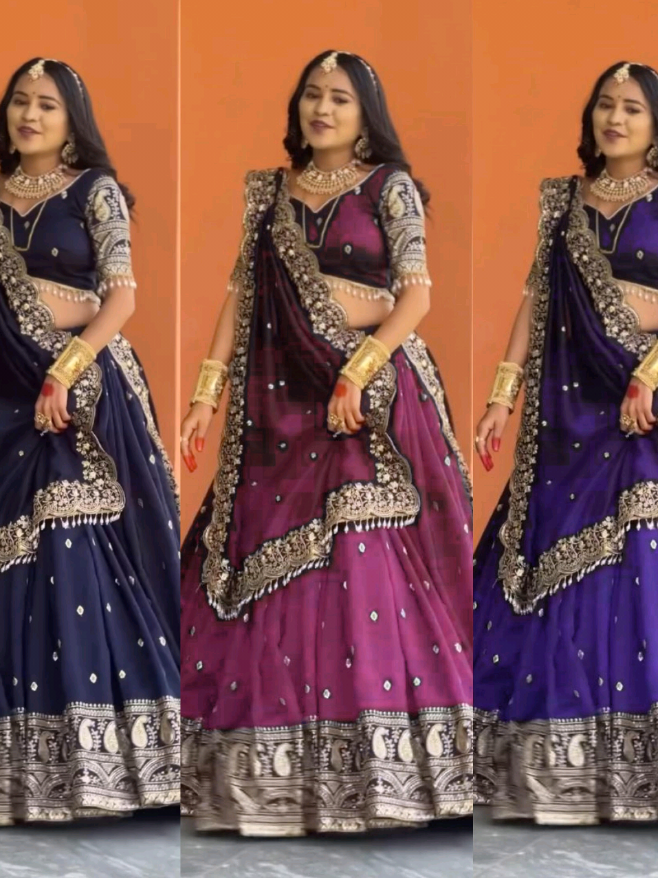 A post by @toni_collection on TikTok caption: #pakistanidresses #fashionlady #weddingsuit #lehengacholi #eveninggown #lehengacholi #pakistanidresses #clothes #viral #stylecollections #punjabisuit #punjabidress #weddingsuit #desi #ladiesclothes #boutiqueclothing 