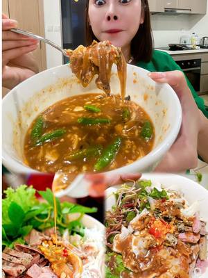 A post by @vietphuongthoa98 on TikTok caption: Bún mắm nêm theo công thức này đủ wow nha 🤤  #GREENFEED #NEMCHUABIOTXIEMXANHG