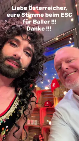 A post by @therealstefanraab on TikTok caption: Danke Conchita !!!