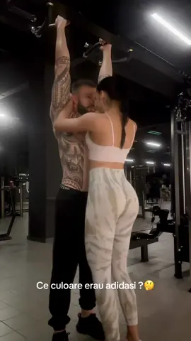 A post by @yamatozaharia on TikTok caption: Con mi prima @Nicolle Ioana 🔥 Ce culoare erau adisasi ? 🤔 #yamato #mma #fitness #gym 