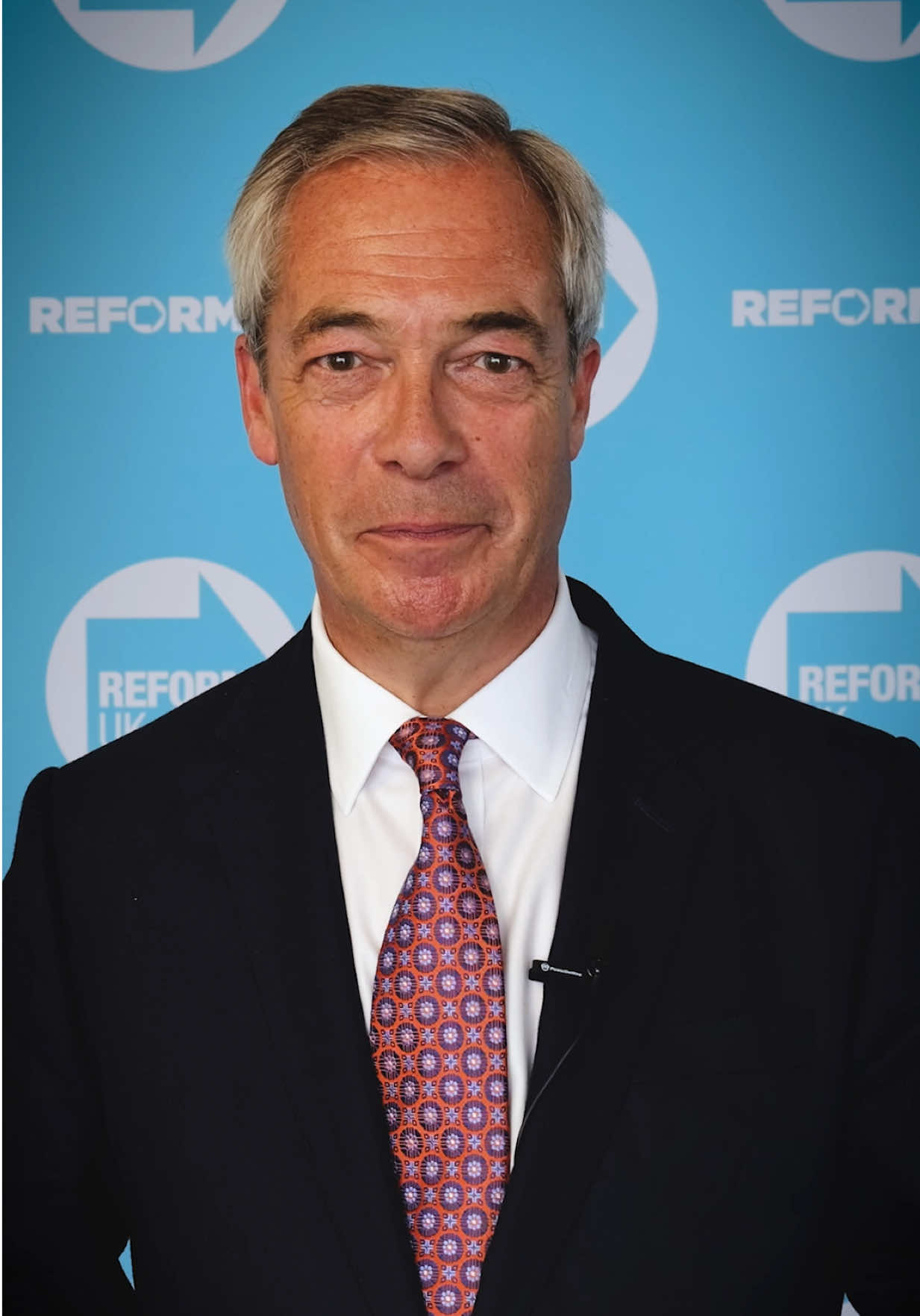 A post by @nigel_farage on TikTok caption: Tickets for our 2025 National Conference are now live.