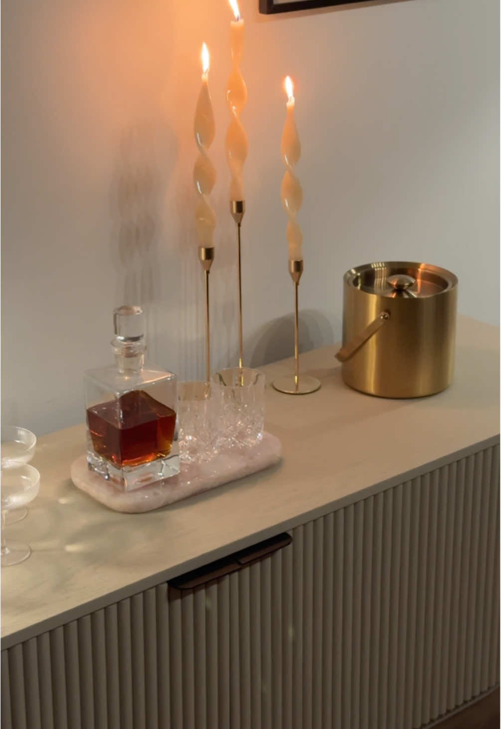 A post by @roveconcepts on TikTok caption: Refined functionality, effortless beauty. Meet the Athena Media Console Video by @sharadacrann #RefinedLuxuryLiving #RoveConcepts #Fyp #HomeDecor 