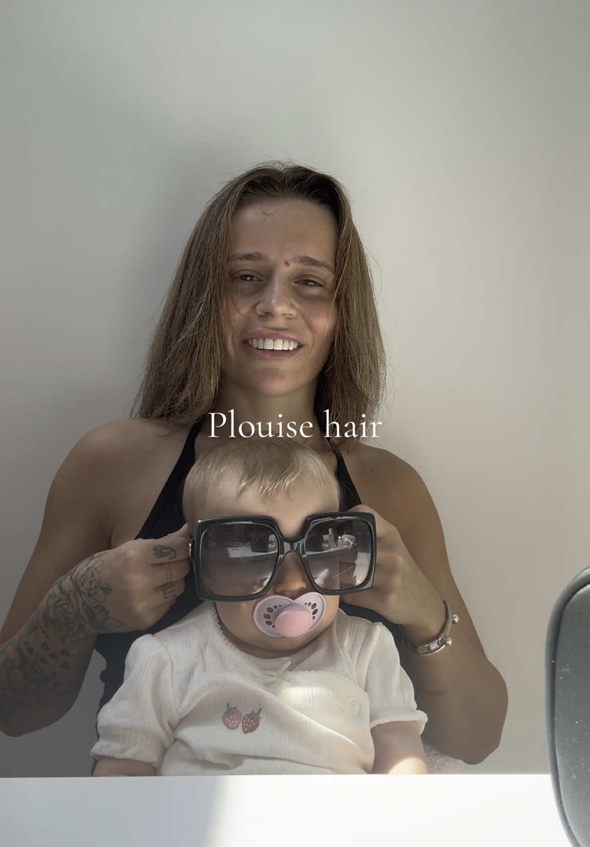 A post by @brandese on TikTok caption: Ermmmm Plouise hair??? Whatttt……