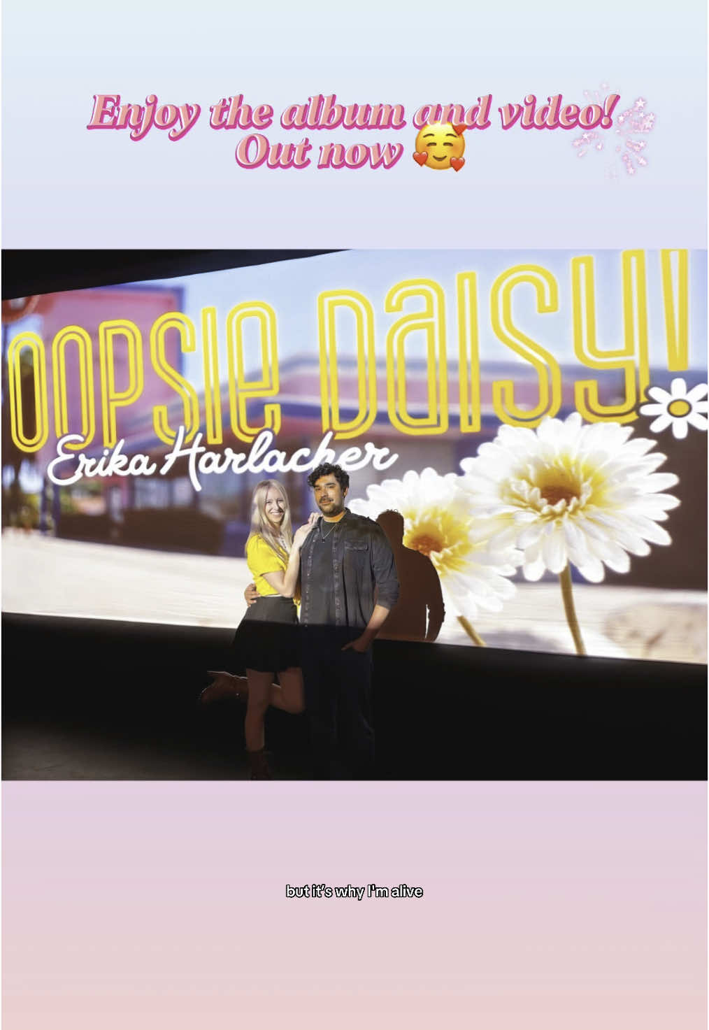 A post by @withakerika on TikTok caption: I’m so proud of myself 🥹 Listen to “Nondisclosure” streaming now!! And watch “Oopsie Daisy” on YouTube 🥰 #originalmusic #musicvideo #bts #behindthescenes #party #voiceactor #friendship 