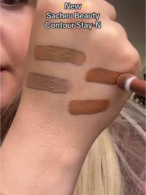 A post by @dailybeautyinspo on TikTok caption: New product! Contour stayn @SACHEU Beauty US #sacheubeauty #sacheucreatorcontest #contour #newontiktok : #SACHEUBeauty #ContourSTAYN #STAYNPower #tiktokshop #tiktokmademedoit #tiktokshopfinds #virallipstain 