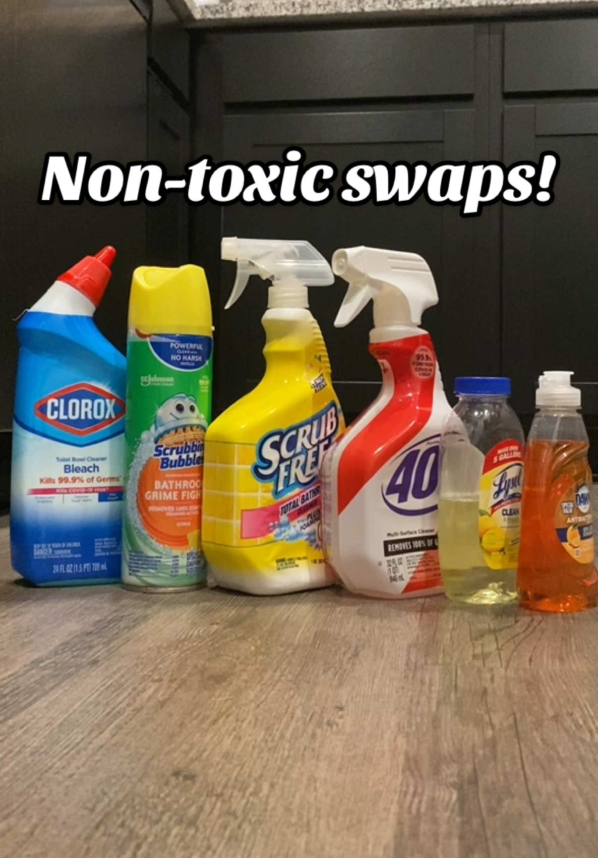 A post by @shandi_lyn on TikTok caption: #nontoxicliving #nontoxic #healthy #momhack #healthyliving #nontoxic #cleaning #CleanTok #clean #bathroomcleaning #kitchencleaning 
