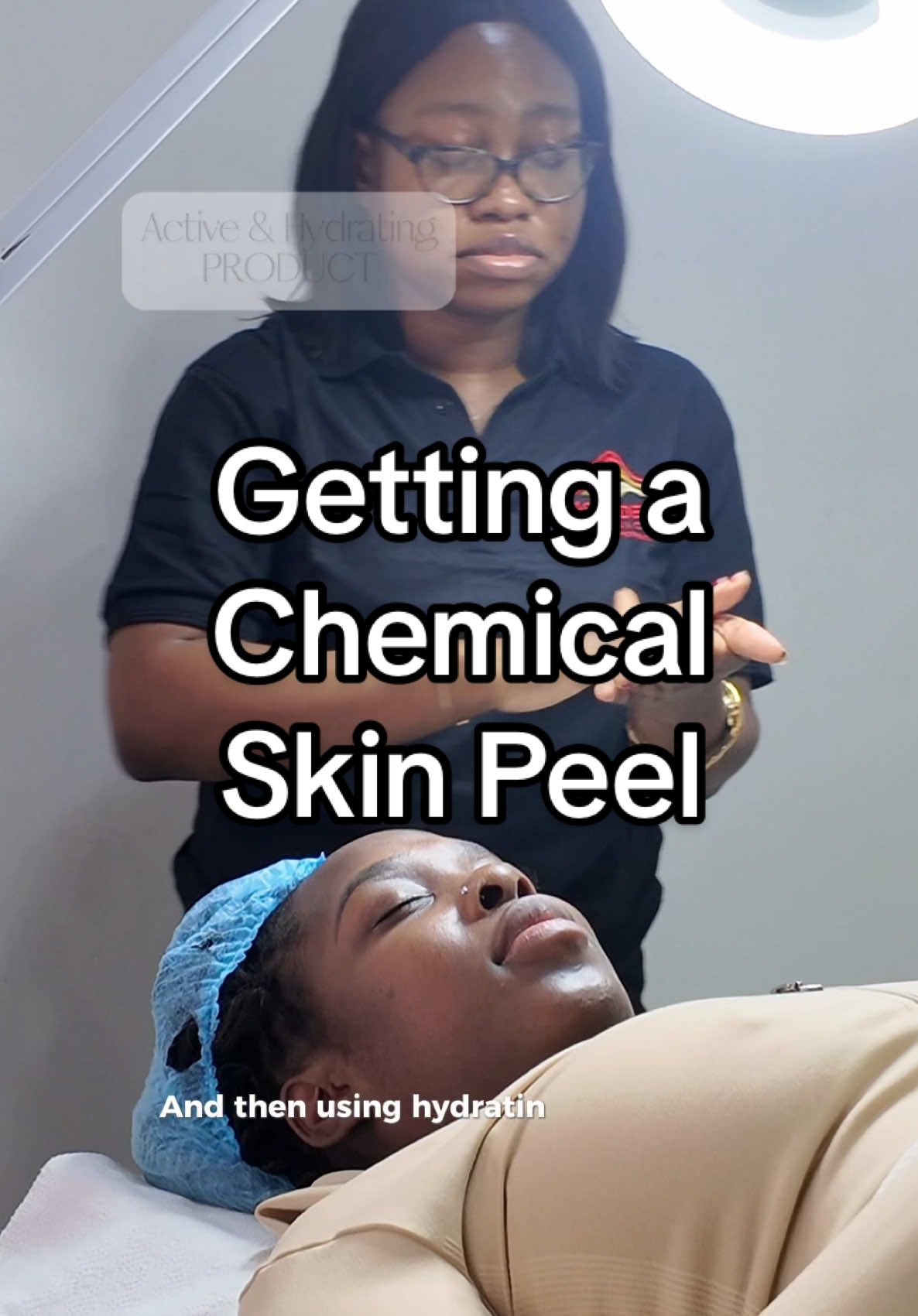 A post by @missdemz1_ on TikTok caption: I finally got my Chemical Skin Peel from @Laserderm_Clinics  I did the “The Perfect Peel SuperBlend” As a treat you guys can get 50% off your own  Perfect Peel SuperBlend treatment when you use my code “DEMMY50” when booking 🩷💃🏾🙌🏾🥰 #skincare #chemicalpeels #fyp 