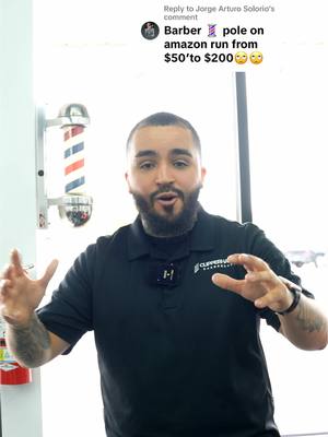 A post by @dreclipperhands on TikTok caption: Replying to @Jorge Arturo Solorio  I almost did the same thing and purchased a barber pole on Amazon but it’s not worth losing all the money I invested into my shop for a few hundred bucks. Get a Marvy Barber Pole 💈   #hairstyles #funny #viral #inspirational #barberlife #losangelesbarber #texasbarber  #lorainbarber #ohiobarber #barbershopconnect #LAbarber #explore #motivation #elyriabarber #barberlove #clevelandbarbers #cleveland #lorain #beauty #atlantabarber #hairvideos #barbervideos 