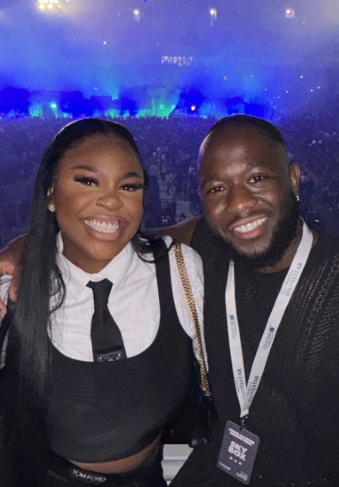 A post by @nellarose on TikTok caption: Travis Scott owes us NOTHING. @Visit Qatar 