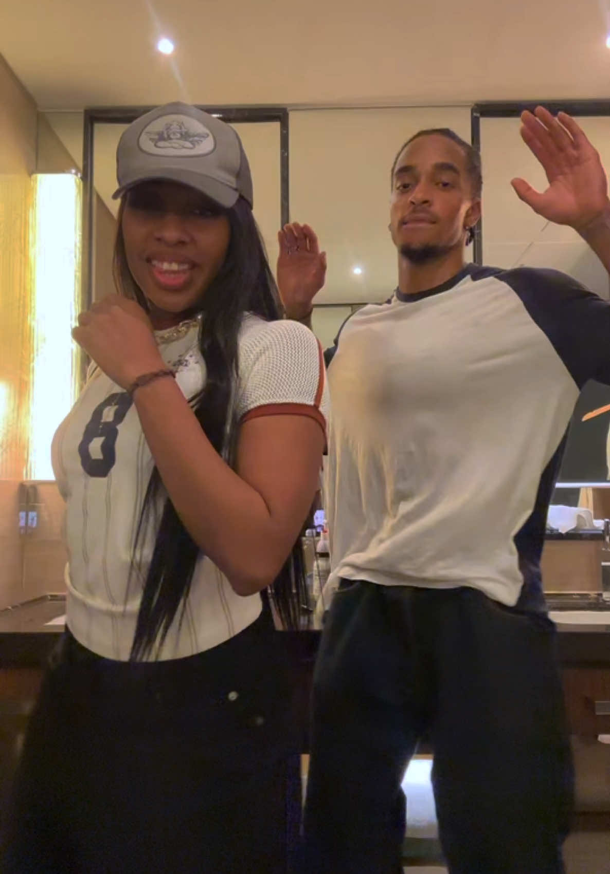 A post by @_latricekabamba on TikTok caption: I found @Jean-Victor in Shanghai 😳 Dc: @Davy&Melo✨ 