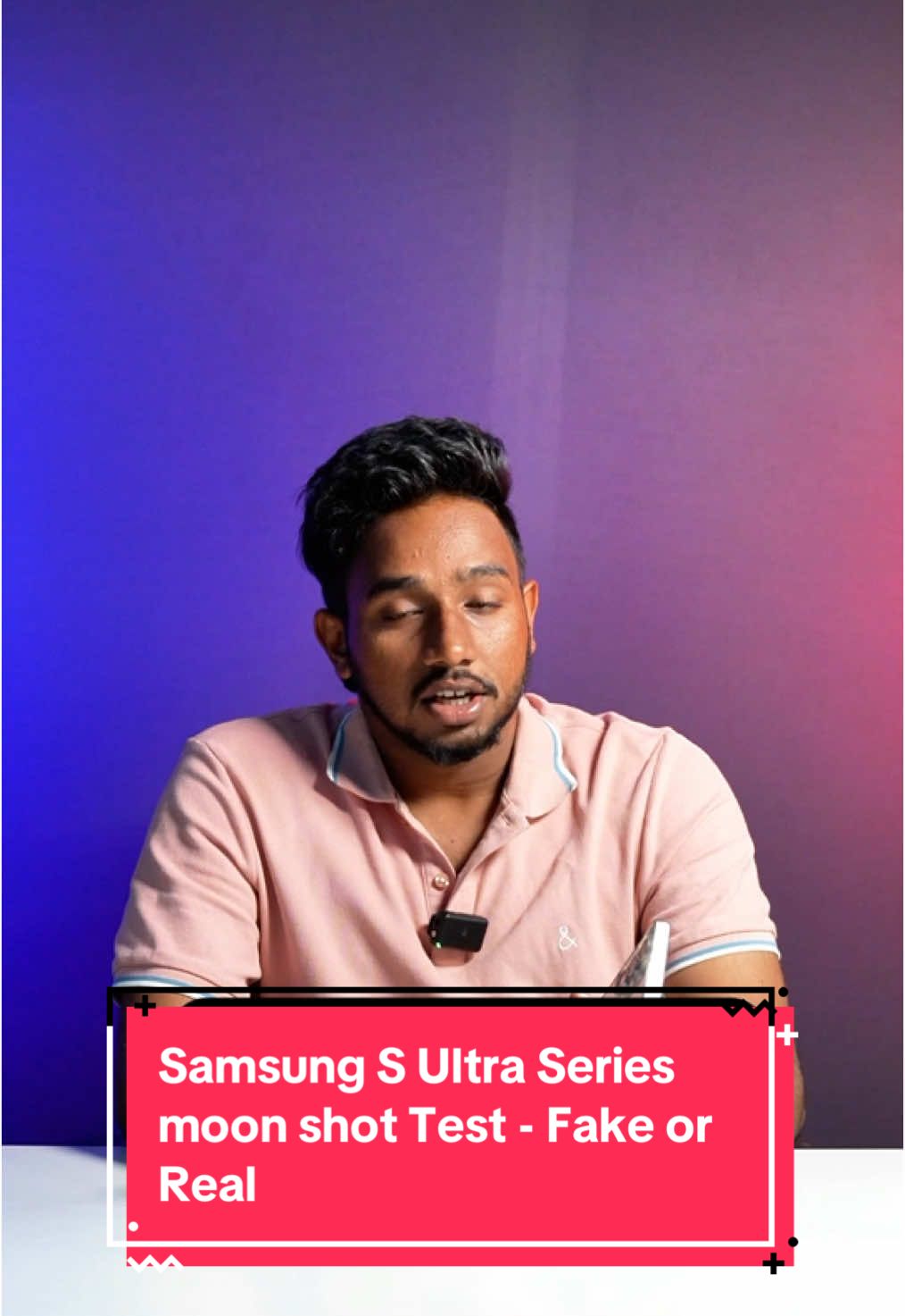 A post by @slalpha_tek on TikTok caption: Samsung S Ultra Series moon shot Test - Fake or Real #learnontiktok #tech #samsung 