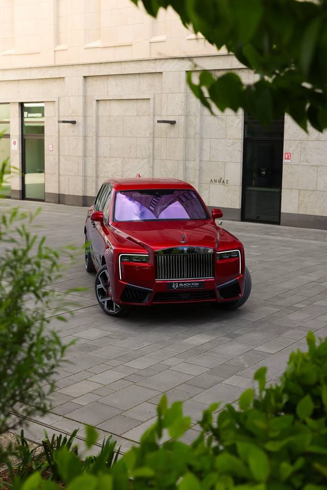A post by @black_fox_motors on TikTok caption: Ready to enter? #blackfoxmotors #rollsroyce #cullinan #rollsroycecullinan #luxurycarlifestyle #carlife #carsdaily #cargram #carlftheday #rollsroycecars #rollsroyceworld #carswithoutlimits #luxurysuv #luxurycars #carsofinstagram #luxurylife #cartok #carsoftiktok #jet 