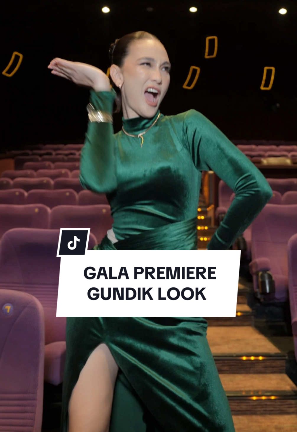 A post by @lunamaya on TikTok caption: Jangan lupa ketemu #GUNDIK 22 May 2025! Nyai tunggu😊🫦💚