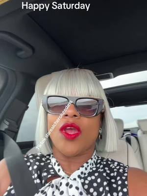 A post by @darealcherokeedass on TikTok caption: #saturday #am #carrides #foryou #foryourpage #darealcherokeedass #ca #wig #chanelglasss #vibing #rival #fypシ 