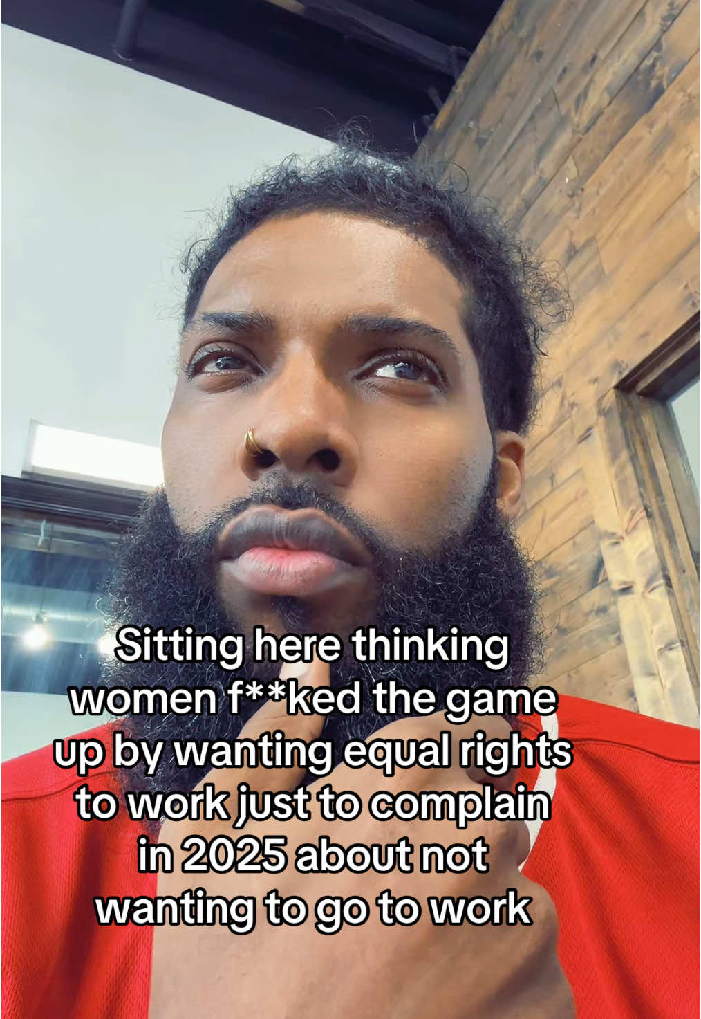 A post by @hundohustle on TikTok caption: Bring back a soft life for women and higher wages for men to support those women 