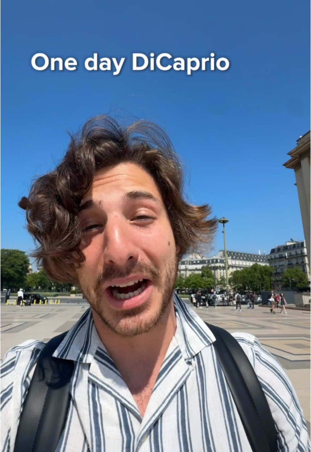 A post by @atfrenchies on TikTok caption: “Yo yo what’s up Fazou” 😂 #French #Dicaprio 