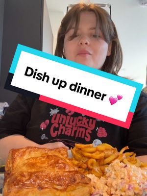 A post by @emily_loves2eat on TikTok caption: Dish up Connor’s dinner 💕 #fyp #foryoupagе #dishupdinnerwithme #dishupdinner #homecooking #homemadepies #pie #birria 