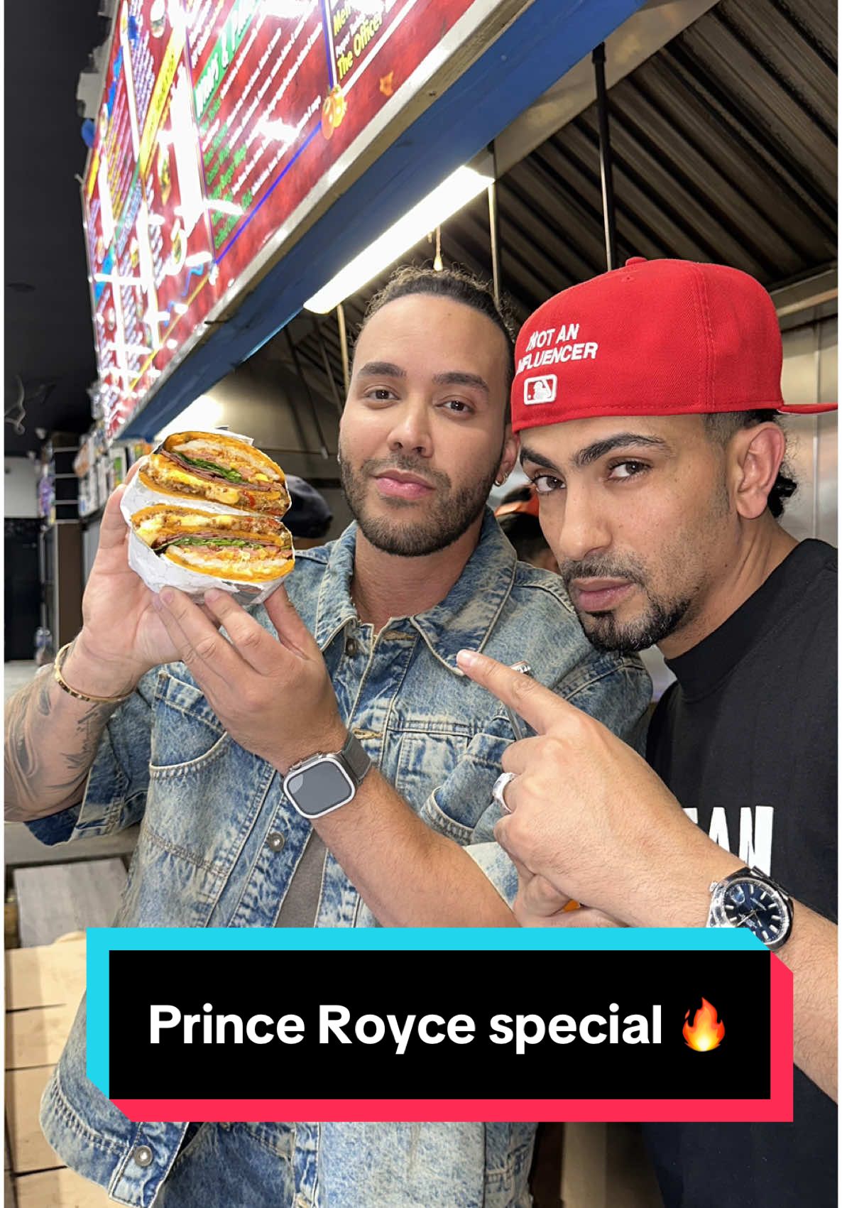 A post by @rah_money1 on TikTok caption: Chopped cheese with platanos THE OCKY WAY 🔥‼️ @Prince Royce  #theockyway #ockyway #generalock #nevanevaneva 