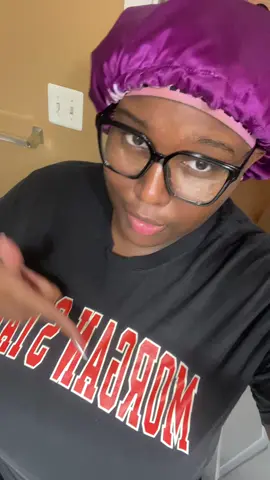 A post by @kateybooo1 on TikTok caption: 🎓🧡💙I MADE IT YALL 🥹 #classof2025🎓 #morganstateuniversity #graduation #fypシ゚viral🖤tiktok 