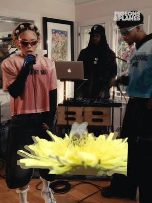 A post by @partyof2 on TikTok caption: *insert mop emoji* thx for having us @Pigeons & Planes 