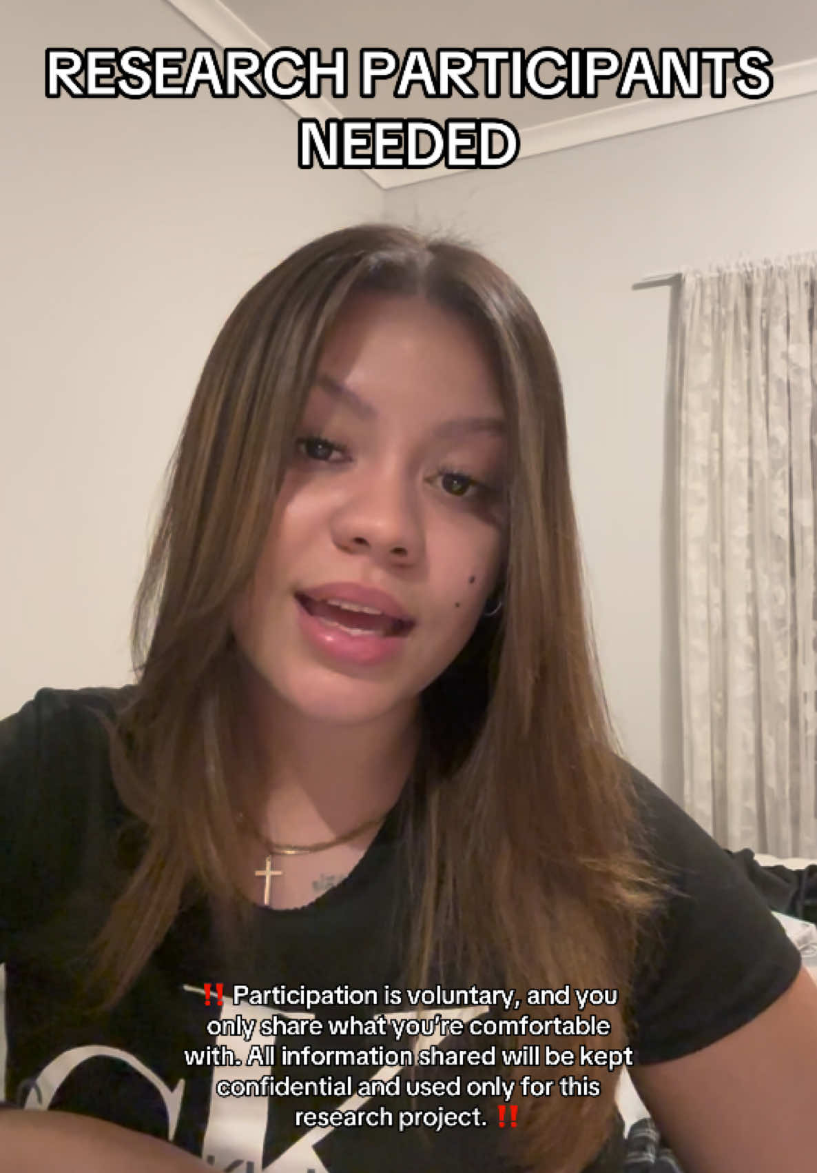 A post by @jesmejo on TikTok caption: Looking for fathers and daughters who are open to participating in my Master’s research project. 📚 This study explores fatherhood and its impact on daughters. We’ll talk about how conversations shape love, trust, identity, culture, religion, and more. You will be asked open-ended questions in a one-on-one interviews and a group discussion. It is not only about gender and sexuality, but about the full experience of your relationship: the talks, the disagreements, the love, the lessons. The research is inspired by my own journey with my dad, and I would love to hear your story too. ‼️ Participation is voluntary, and you only share what you’re comfortable with. All information shared will be kept confidential and used only for this research project. ‼️ DM me if you’re interested and I’ll send you the research poster with more details. 🙌🏽